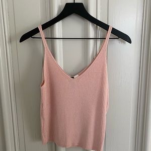 H&M ribbed sweater tank